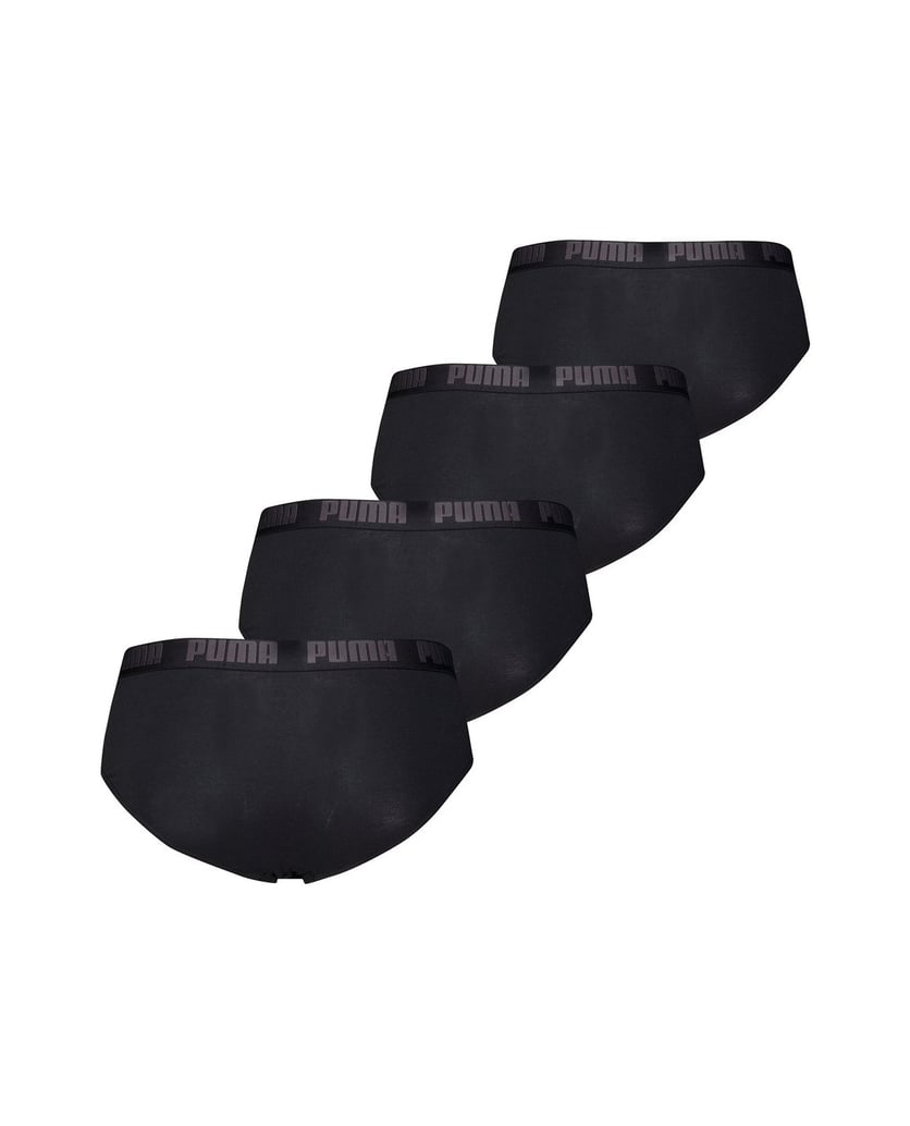 Puma-Herren-Slip-4er-Pack-PUMA-BASIC-BRIEFS-4P-ECOM-schwarz
