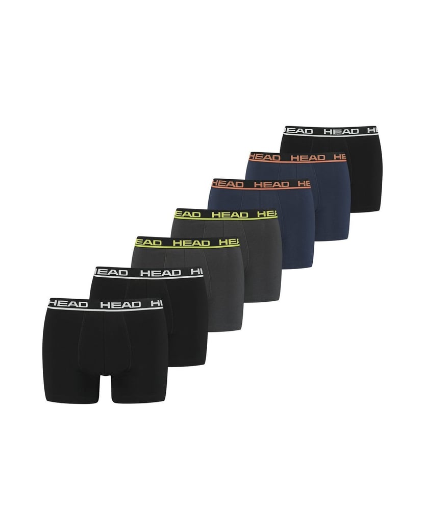 Head-Herren-Boxershort-7er-Pack-HEAD-BASIC-BOXER-TRUNKS-mehrfarbig-