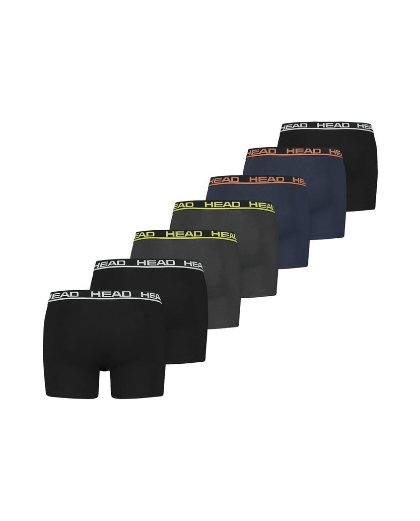 Head-Herren-Boxershort-7er-Pack-HEAD-BASIC-BOXER-TRUNKS-mehrfarbig-