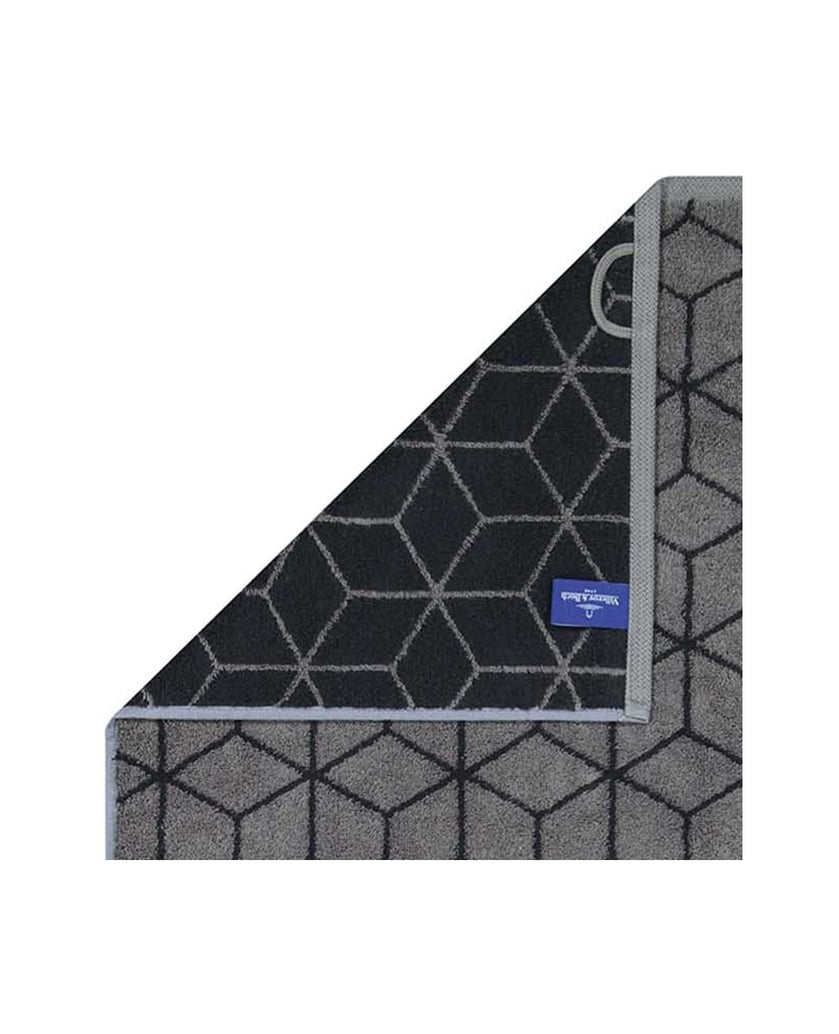 Villeroy-&-Boch-Unisex-Duschtuch-1er-Pack-Duschtuch-Carré-schwarz