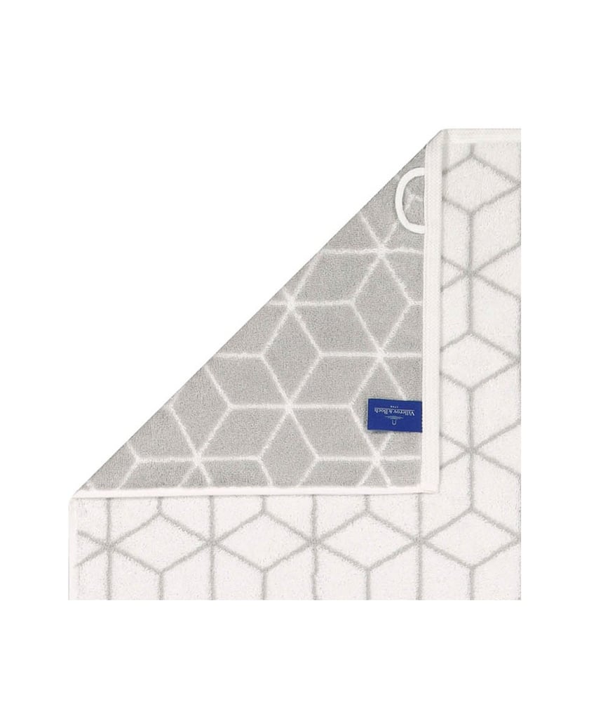 Villeroy-&-Boch-Unisex-Handtuch-1er-Pack-Handtuch-Carré-grau