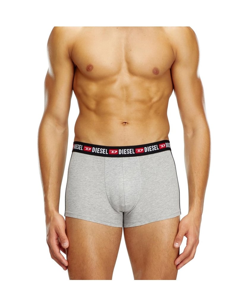 Diesel-Herren-Boxershort-2er-Pack-UMBX-SHAWNTWOPACK-grau-kombiniert