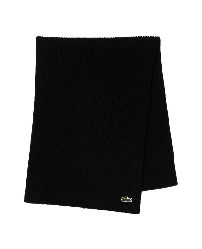 LACOSTE-Unisex-Schal-schwarz