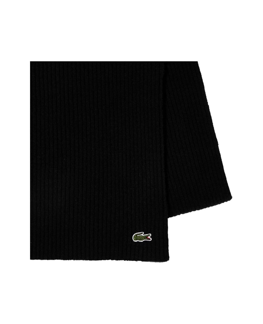 LACOSTE-Unisex-Schal-schwarz