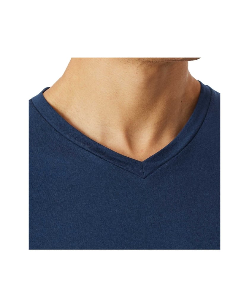 SCHIESSER-Herren-Pyjama-Casual-Essentials-dunkelblau