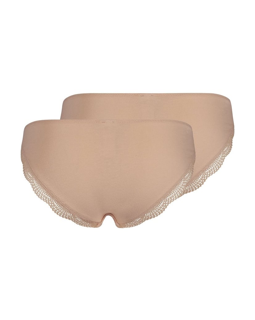 Skiny-Damen-Slip-2er-Pack-Classic-Cotton-beige