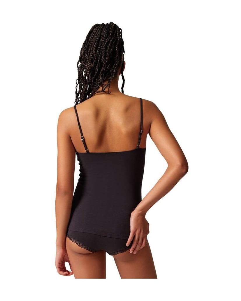 Skiny-Damen-Unterhemd-1er-Pack-Classic-Cotton-schwarz
