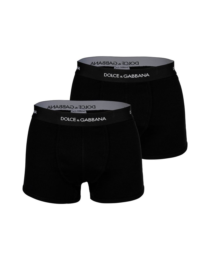 Dolce-&-Gabbana-Herren-Boxershort-2er-Pack-Regular-Boxer-schwarz