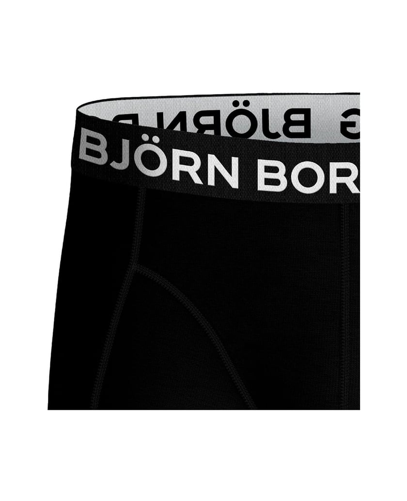 Björn-Borg-Herren-Boxershort-5er-Pack-Cotton-Stretch-Trunks-Big-Logo-5P-weiss