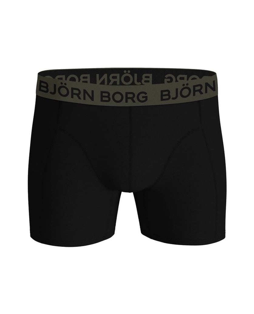 Björn-Borg-Herren-Boxershort-5er-Pack-Cotton-Stretch-Trunks-Big-Logo-5P-weiss