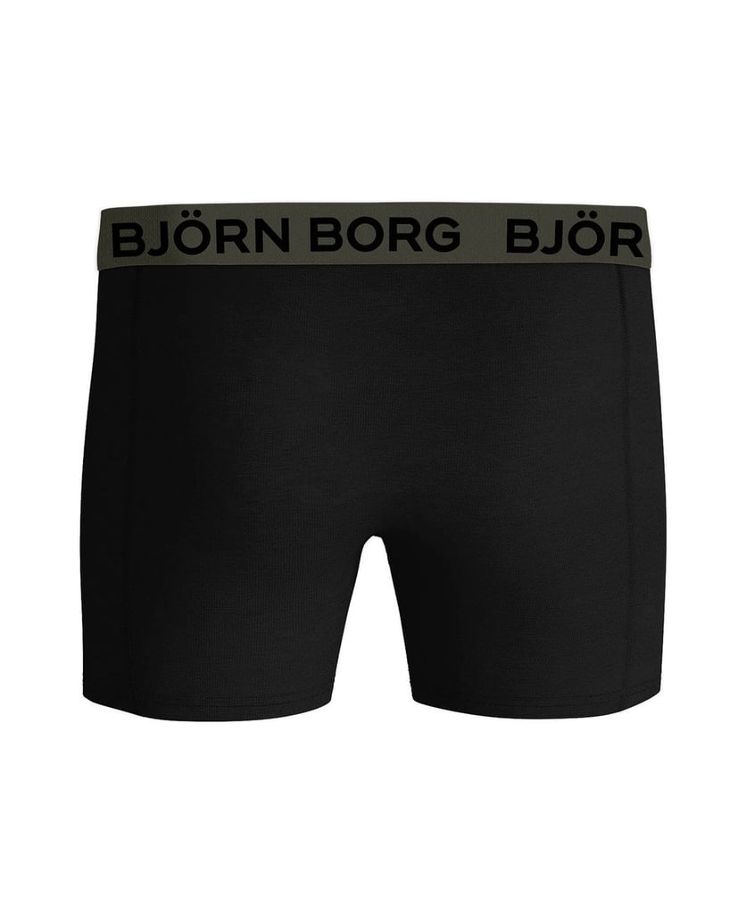 Björn-Borg-Herren-Boxershort-5er-Pack-Cotton-Stretch-Trunks-Big-Logo-5P-weiss