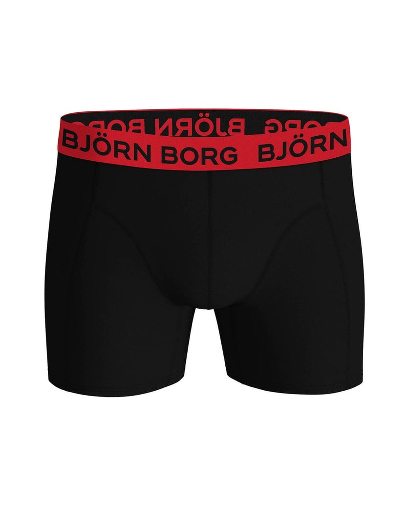 Björn-Borg-Herren-Boxershort-5er-Pack-Cotton-Stretch-Trunks-Big-Logo-5P-weiss