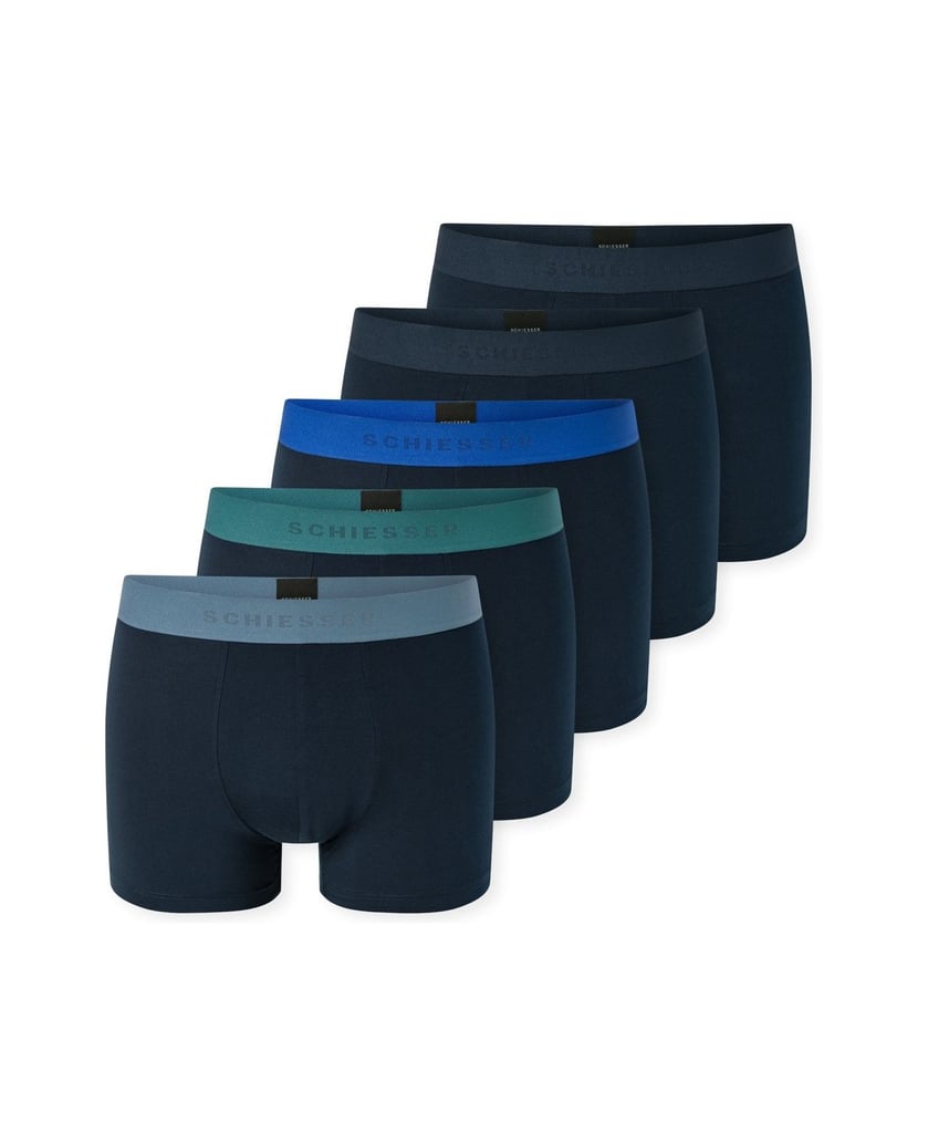SCHIESSER-Herren-Boxershort-5er-Pack-5PACK-Shorts---95/5-Multipacks-mehrfarbig-