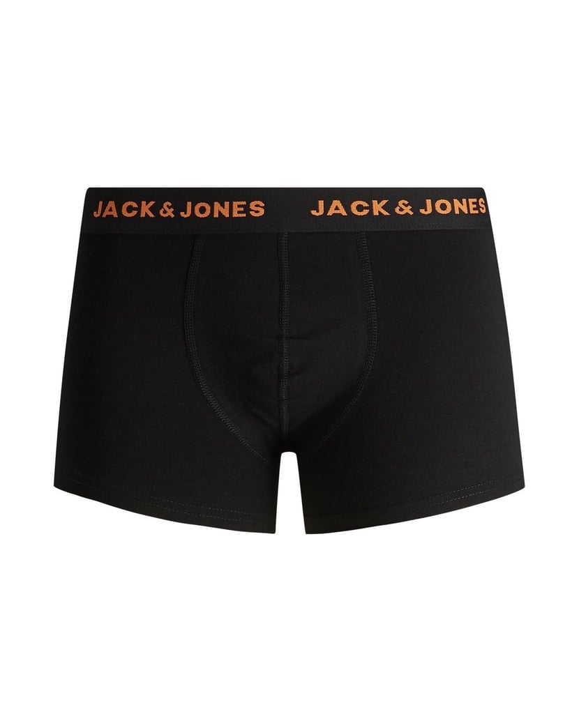 Jack-&-Jones-Herren-Boxershort-7er-Pack-JACBASIC-TRUNKS-PLUS-7-PACK-schwarz