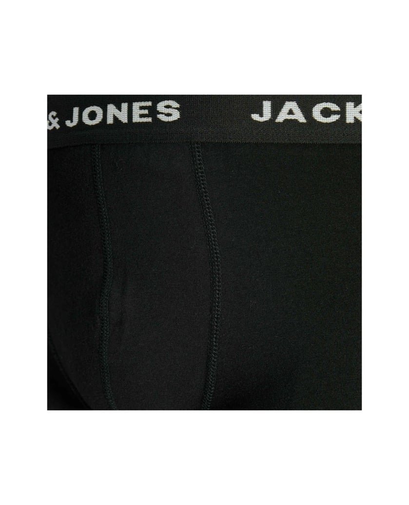 Jack-&-Jones-Herren-Boxershort-7er-Pack-JACBASIC-TRUNKS-PLUS-7-PACK-schwarz