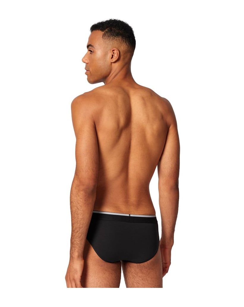 Skiny-Herren-Slip-3er-Pack-Brasil-Slips-Cotton-Multipack-schwarz