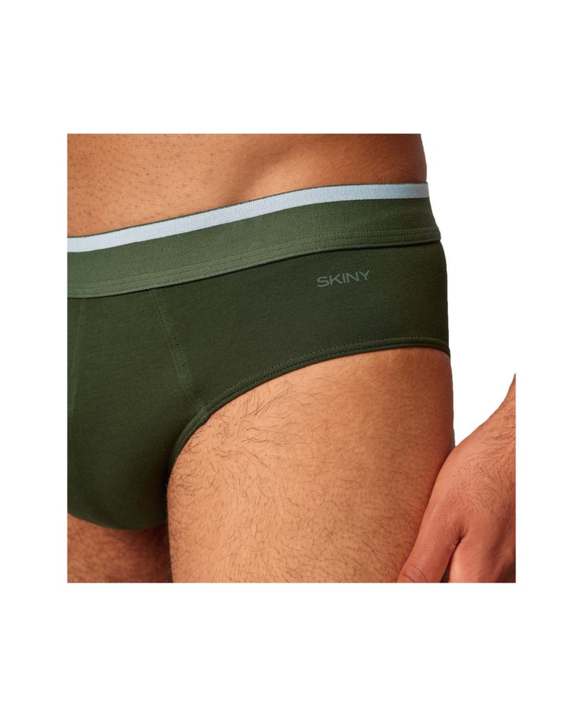 Skiny-Herren-Slip-3er-Pack-Brasil-Slips-Cotton-Multipack-schwarz