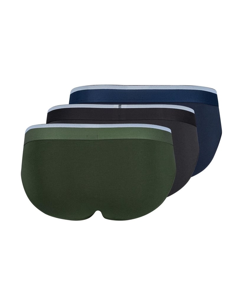 Skiny-Herren-Slip-3er-Pack-Brasil-Slips-Cotton-Multipack-schwarz