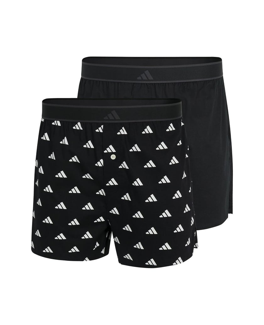 Adidas-Herren-Web-Boxershorts-2er-Pack-grau-kombiniert