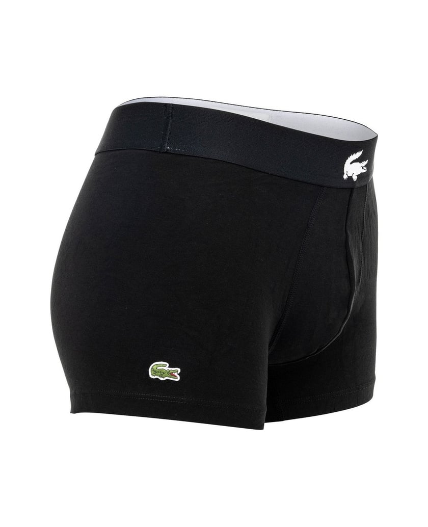 LACOSTE-Herren-Boxershort-3er-Pack-schwarz