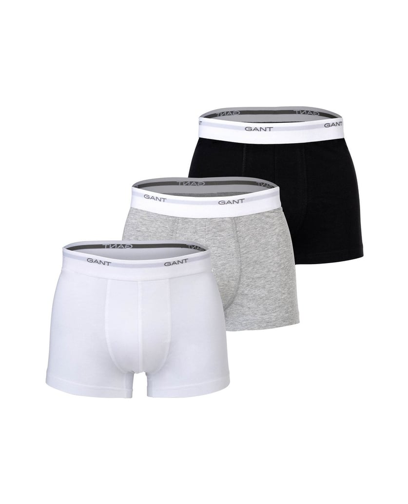 GANT-Herren-Boxershort-3er-Pack-schwarz