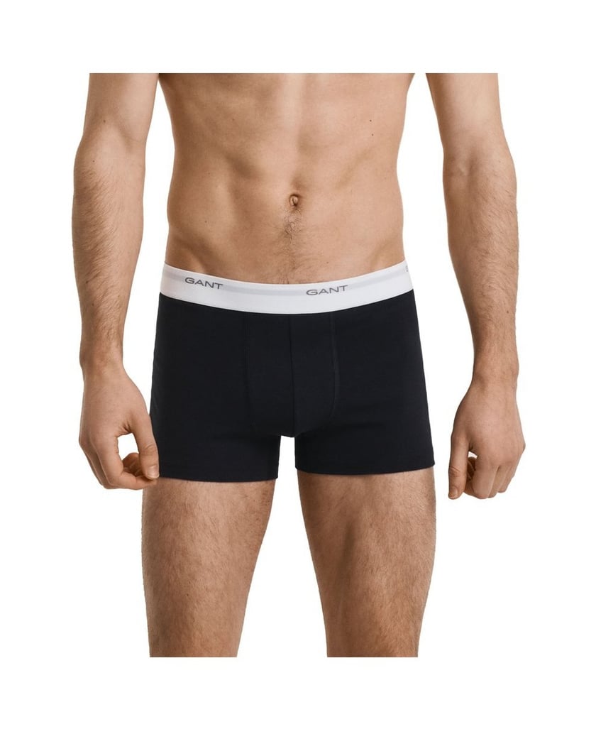 GANT-Herren-Boxershort-3er-Pack-schwarz