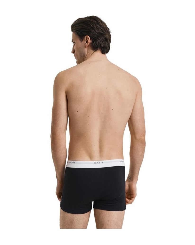GANT-Herren-Boxershort-3er-Pack-schwarz