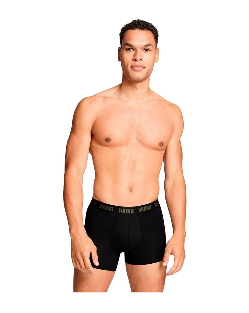 Puma-Herren-Boxershort-3er-Pack-Everyday-Boxers-3P-grün