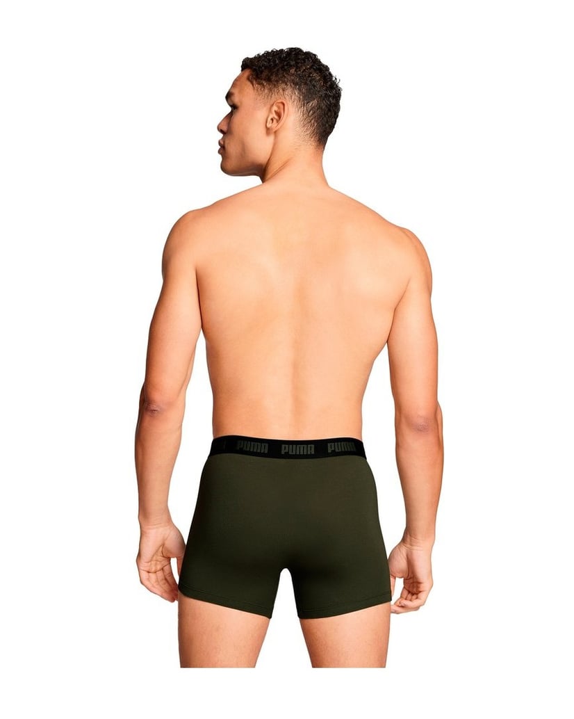 Puma-Herren-Boxershort-3er-Pack-Everyday-Boxers-3P-grün