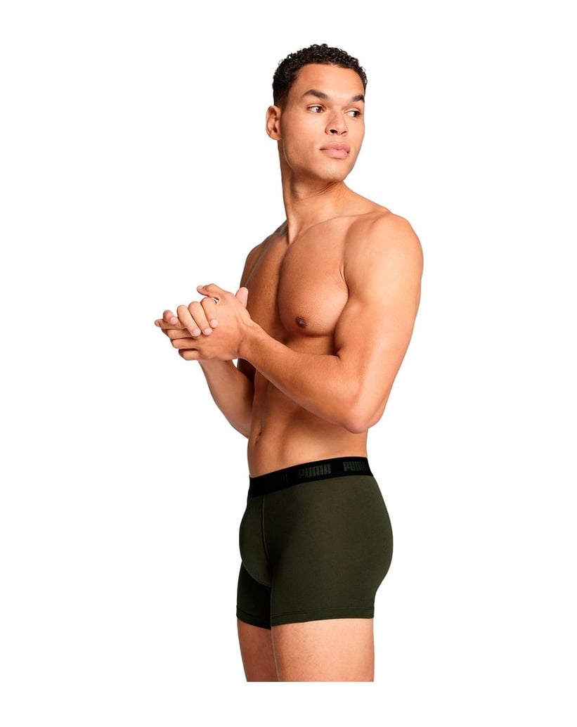 Puma-Herren-Boxershort-3er-Pack-Everyday-Boxers-3P-grün