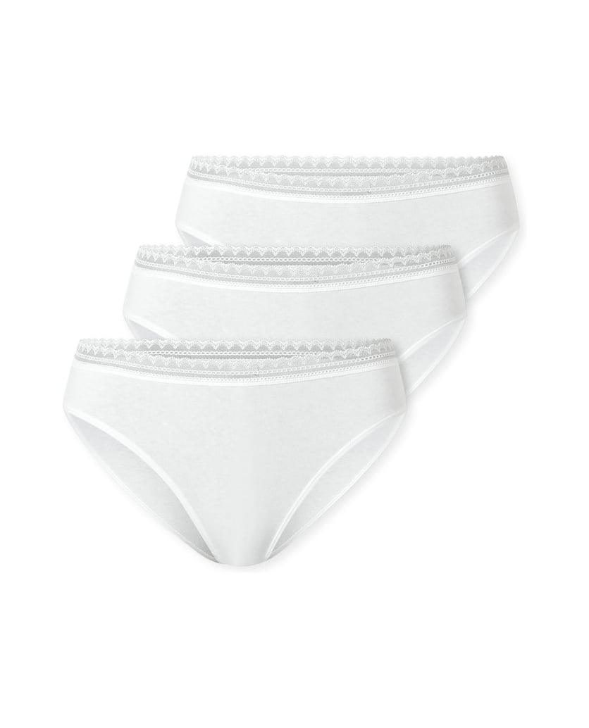 SCHIESSER-Damen-Slip-3er-Pack-schwarz