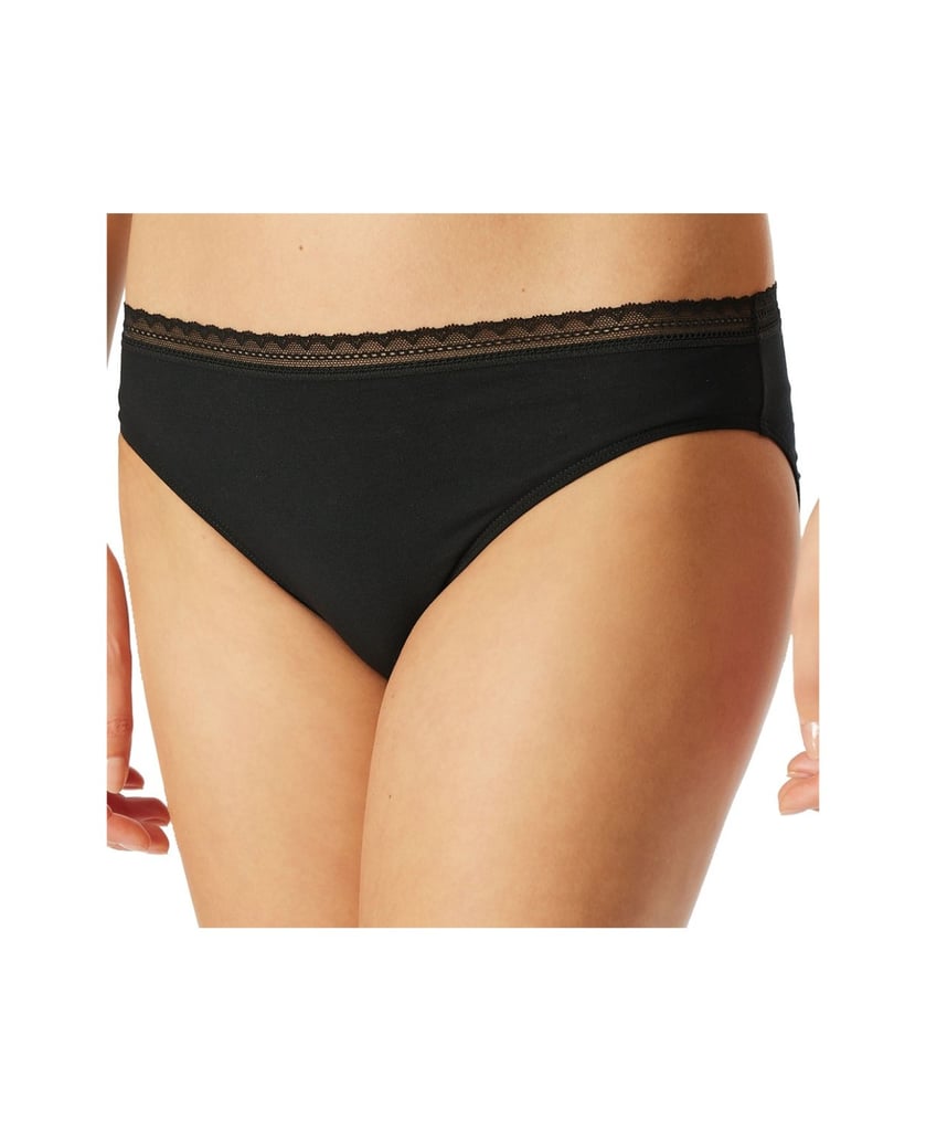 SCHIESSER-Damen-Slip-3er-Pack-schwarz