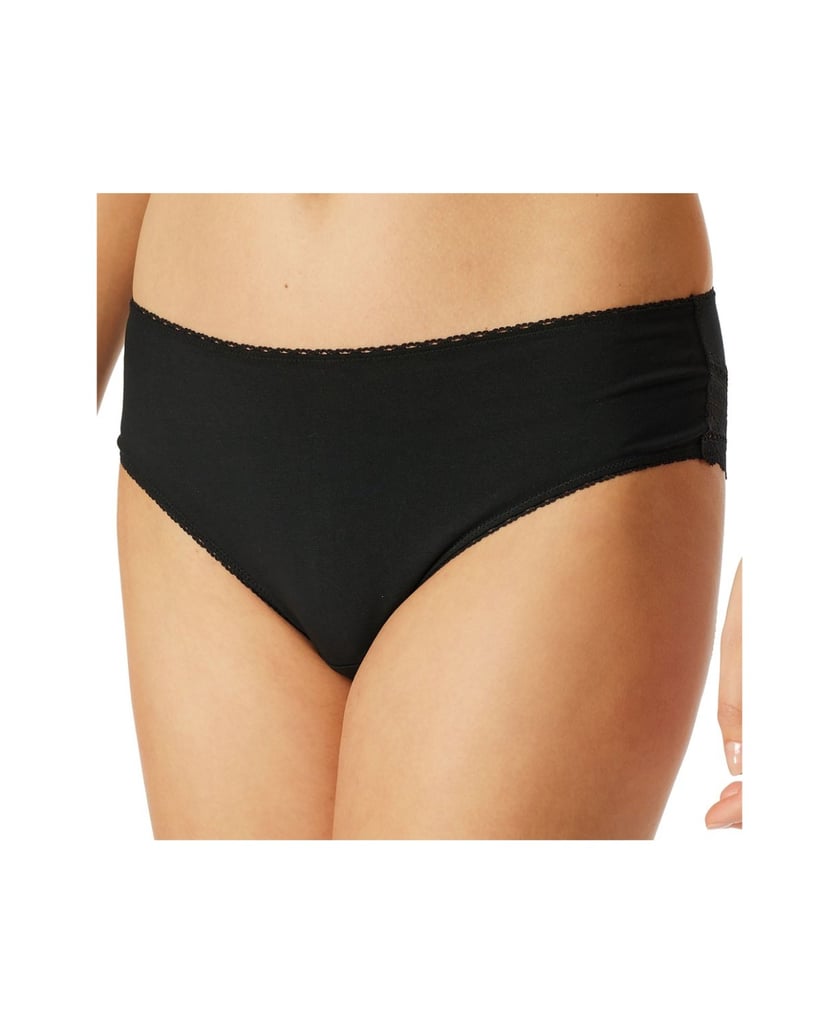 SCHIESSER-Damen-Slip-3er-Pack-schwarz