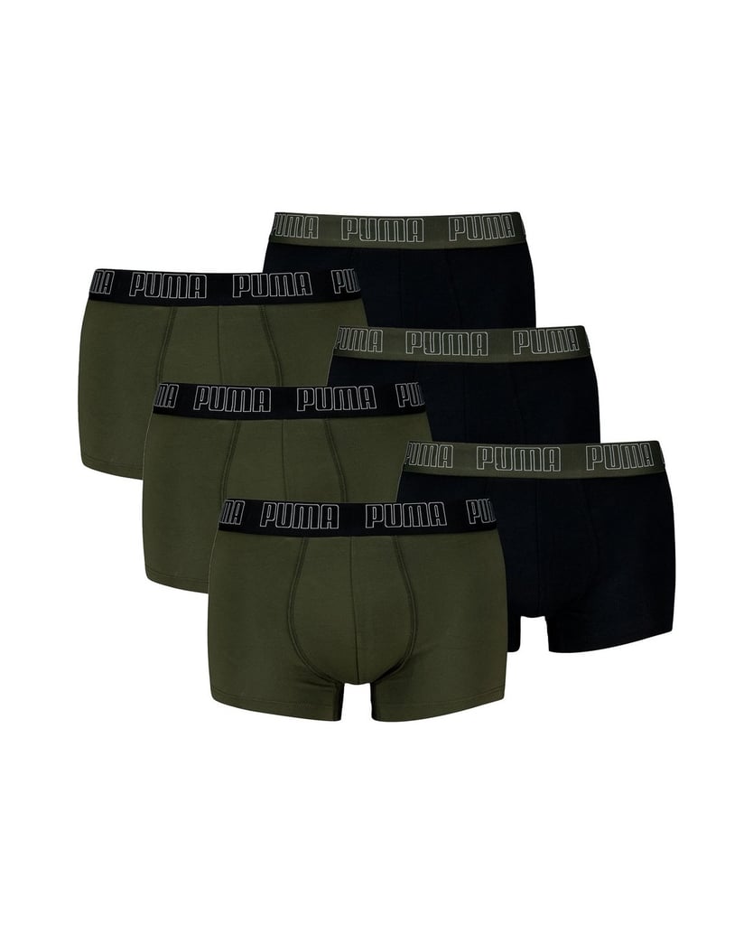 Puma-Herren-Boxershort-6er-Pack-schwarz