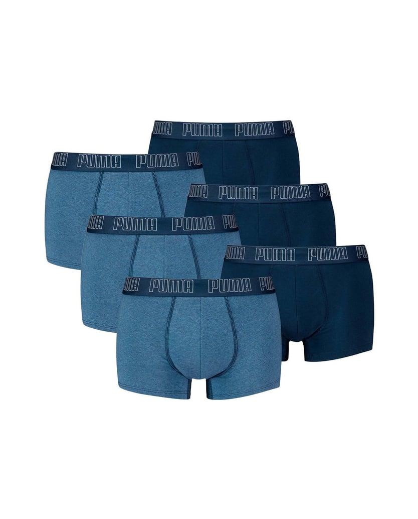 Puma-Herren-Boxershort-6er-Pack-schwarz
