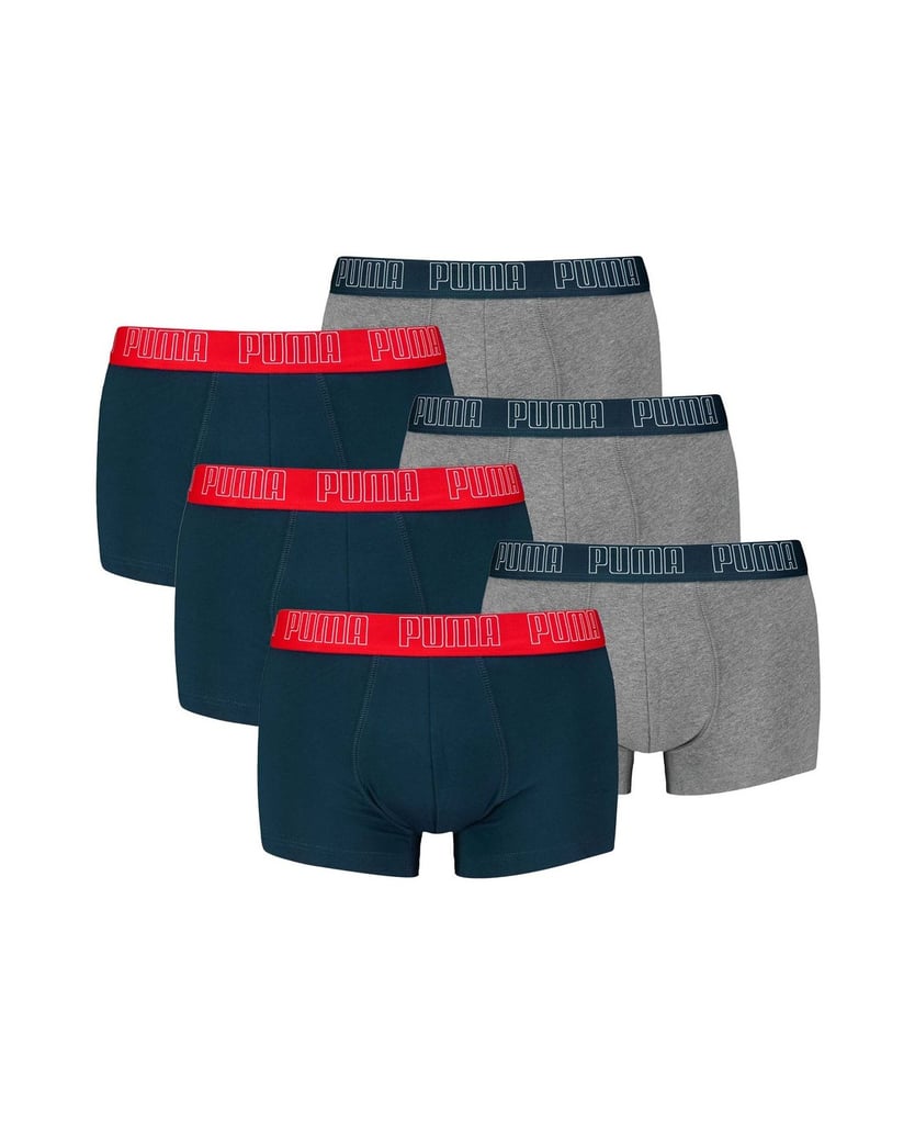 Puma-Herren-Boxershort-6er-Pack-schwarz