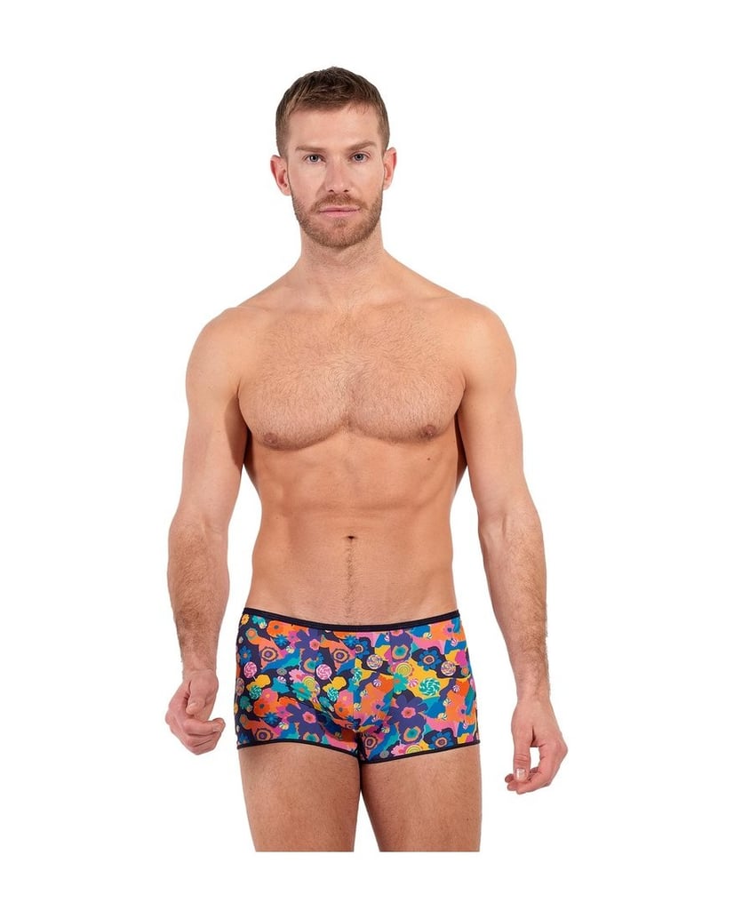 HOM-Herren-Boxershort-1er-Pack-Trunk-Willy-Plume-multicolor