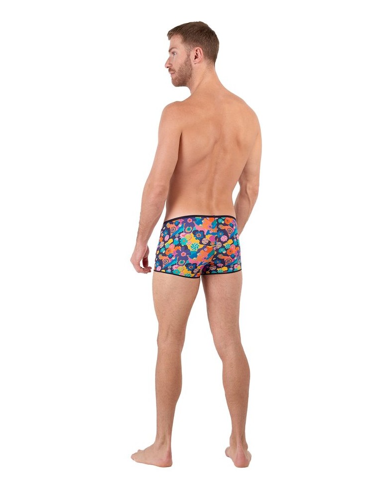 HOM-Herren-Boxershort-1er-Pack-Trunk-Willy-Plume-multicolor
