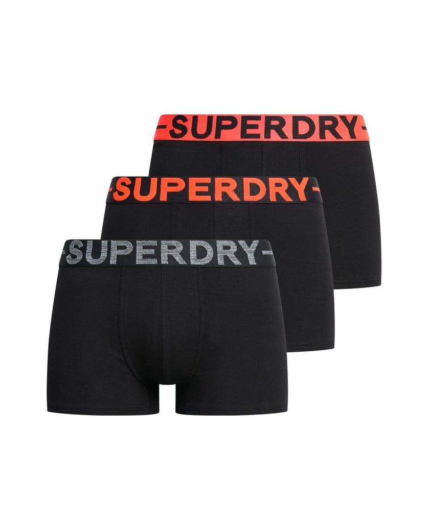 Superdry-Herren-Boxershort-3er-Pack-TRUNK-TRIPLE-PACK-orange