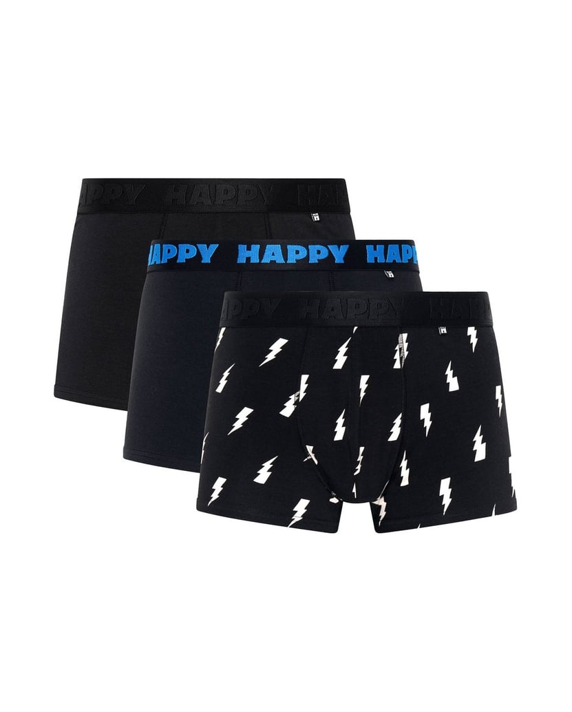 HAPPY-SOCKS-Herren-Boxershort-3er-Pack-Boxers-3-Pack-weiss-kombiniert