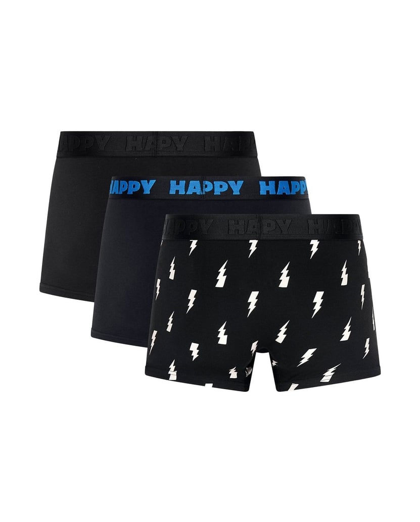 HAPPY-SOCKS-Herren-Boxershort-3er-Pack-Boxers-3-Pack-weiss-kombiniert
