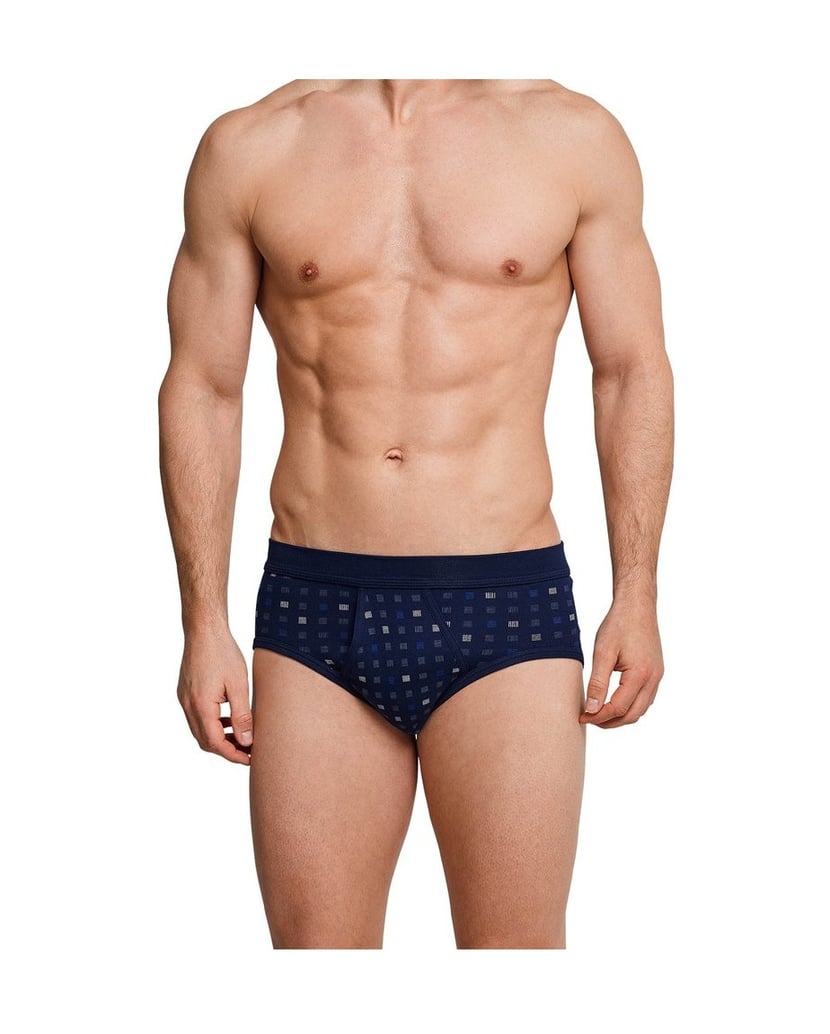 SCHIESSER-Herren-Slip-2er-Pack-navy