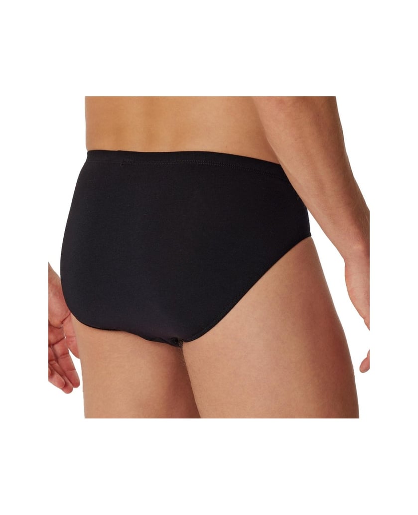 SCHIESSER-Herren-Slip-3er-Pack-schwarz