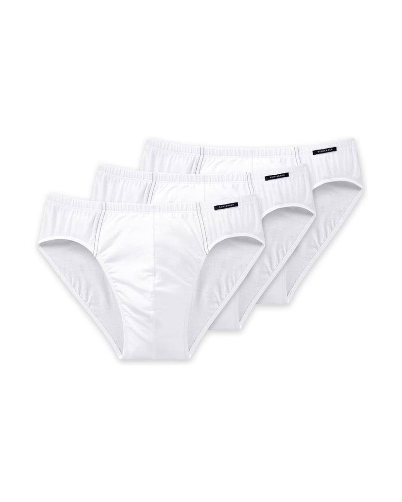 SCHIESSER-Herren-Slip-3er-Pack-schwarz