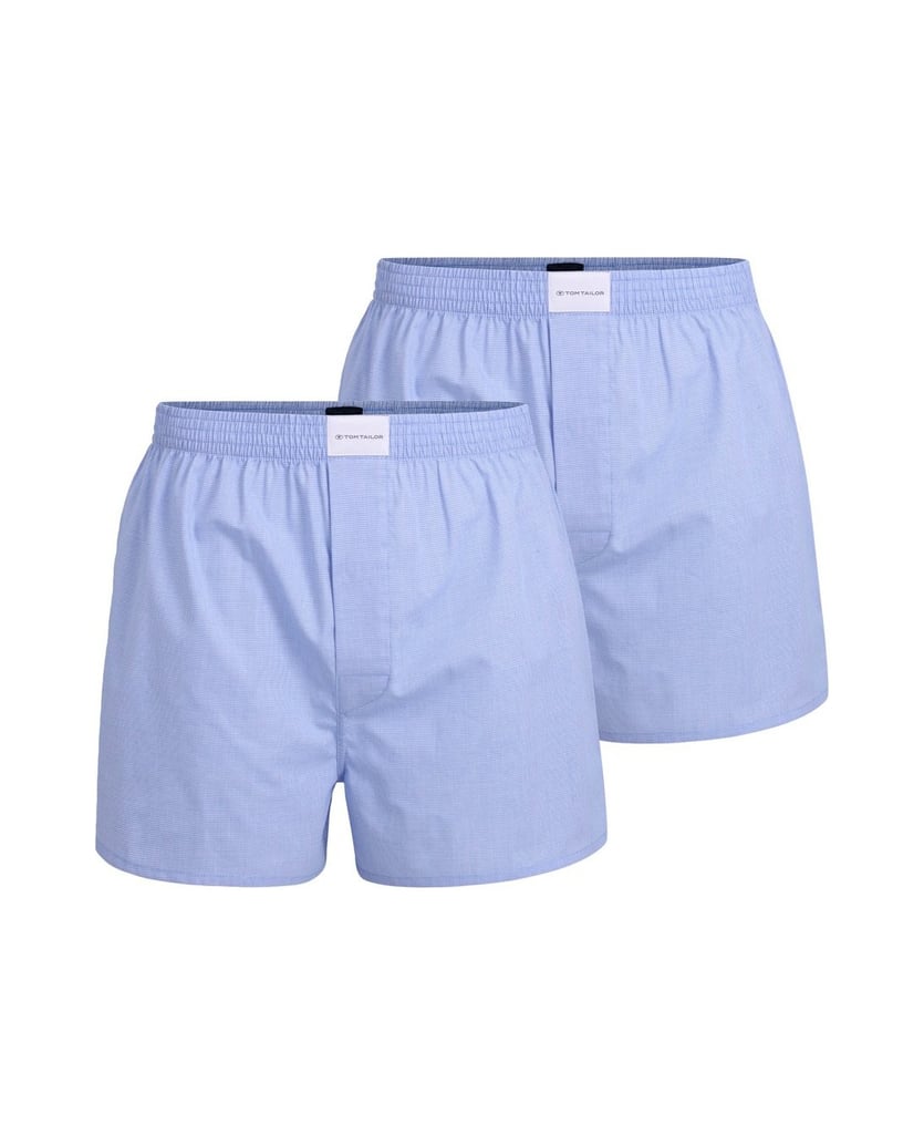 Tom-Tailor-Herren-Web-Boxershorts-2er-Pack-blau