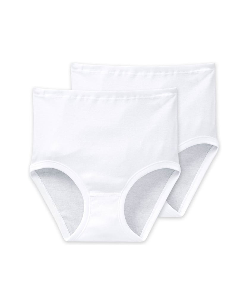 SCHIESSER-Damen-Slip-2er-Pack-weiss