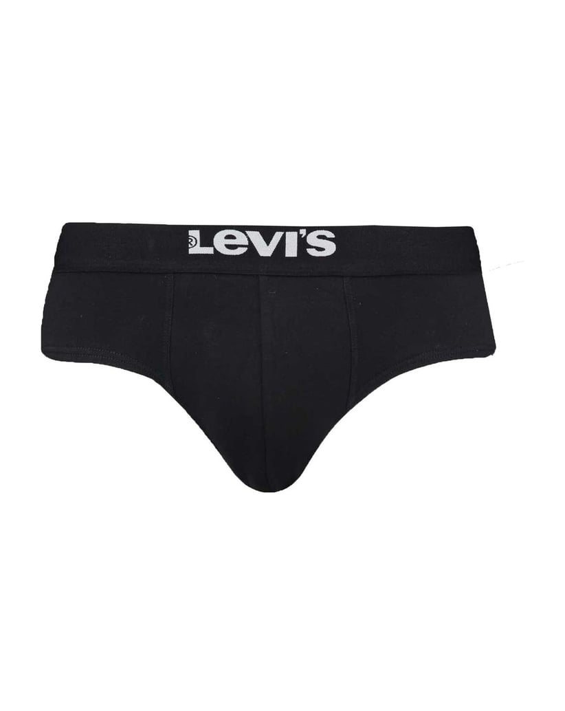 Levis-Herren-Slip-4er-Pack-SOLID-BASIC-BRIEF-ORG-CO-4P-ECOM-schwarz