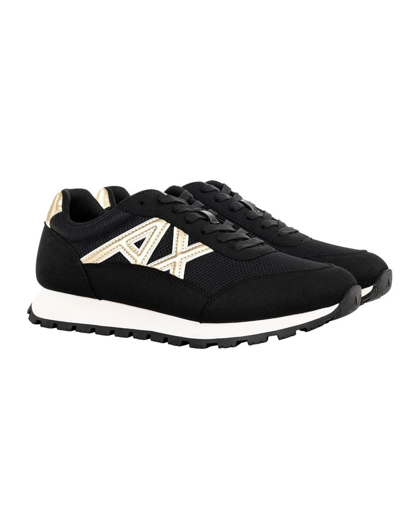 Armani-Exchange-Herren-Sneaker-SNEAKER-DROP-MICROSUEDE+MESH+CALF-PU-gold