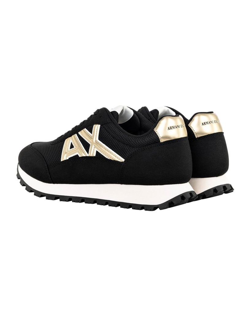 Armani-Exchange-Herren-Sneaker-SNEAKER-DROP-MICROSUEDE+MESH+CALF-PU-gold