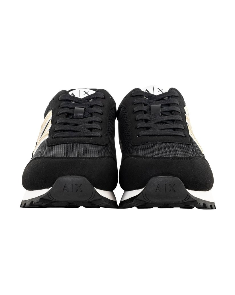 Armani-Exchange-Herren-Sneaker-SNEAKER-DROP-MICROSUEDE+MESH+CALF-PU-gold